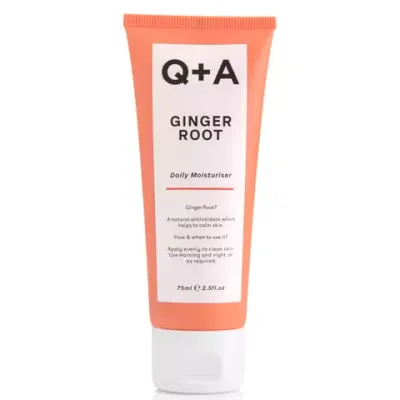 Крем для лица Q+A GINGER ROOT Daily Moisturiser 75ml