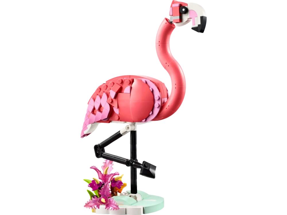 Конструктор LEGO Creator 31170 Дикие животные: Розовый фламинго, 3в1