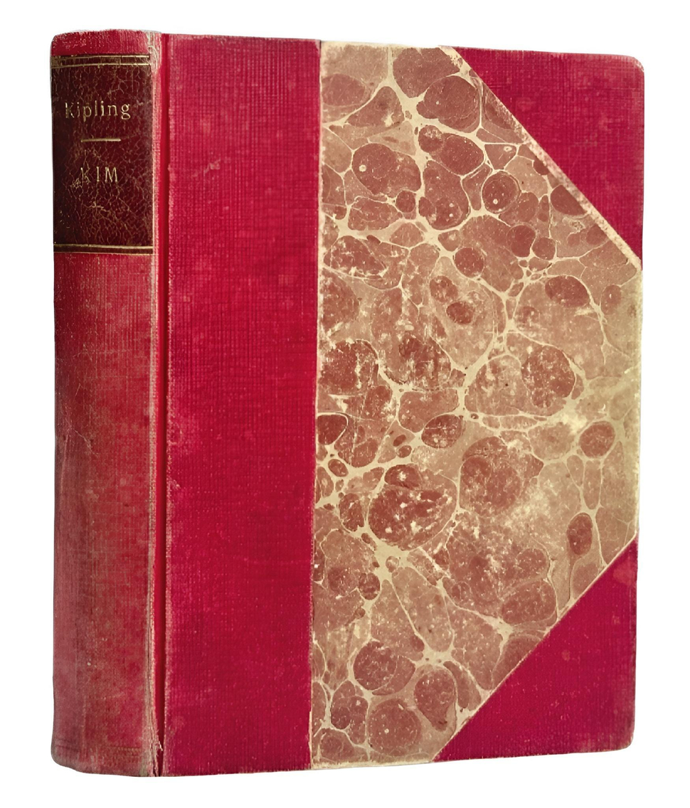 Антикварная книга Редьярд Киплинг "КИМ" 1901 г. Лейпциг.