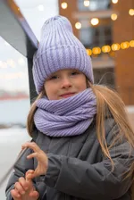 Шапка ko-ko-ko Утеплённая Светлая Сиреневая