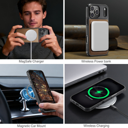 Чехол CaseMe Cardholder 2 in 1 iPhone 17 Pro