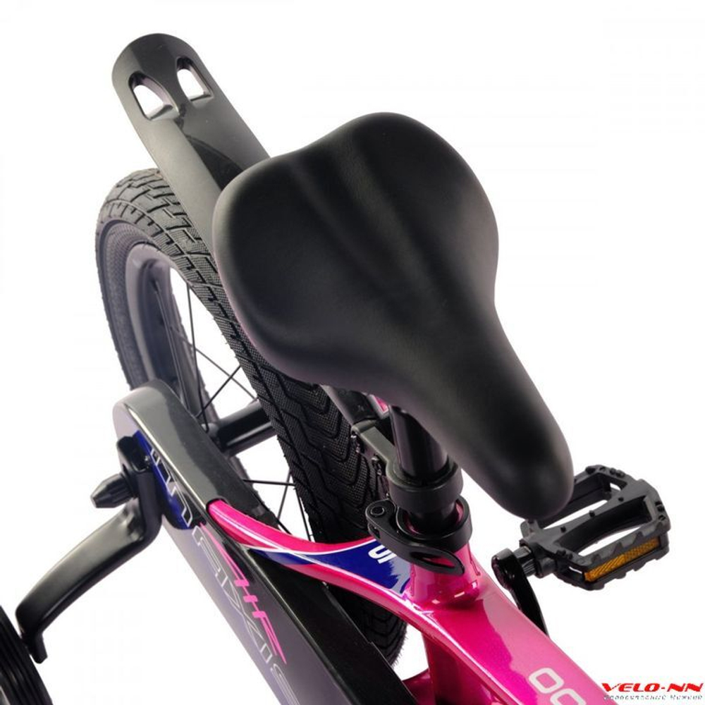 Велосипед 16" MAXISCOO Air Стандарт Плюс Розовый Жемчуг (2024)