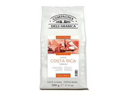 Кофе в зернах Compagnia Dell`Arabica Costa Rica Tarrazu, 500 г (Компания Дель Арабика)