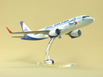 Модель самолета Airbus A320NEO (М1:100, Ural Airlines)