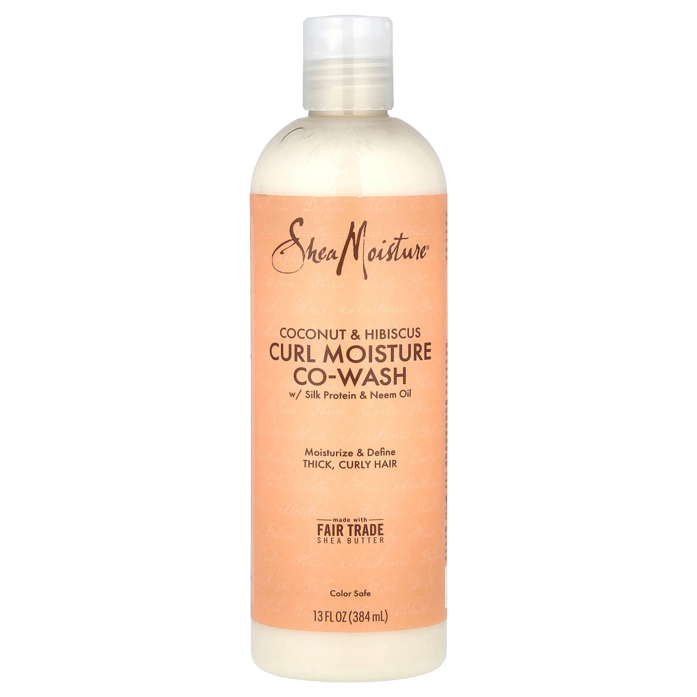 SheaMoisture, шампунь Curl Moisture Co-Wash, кокос и гибискус, 354 мл (12 жидк. унций)