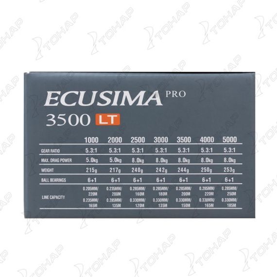 Катушка Ecusima Pro 3500 LT Ryobi