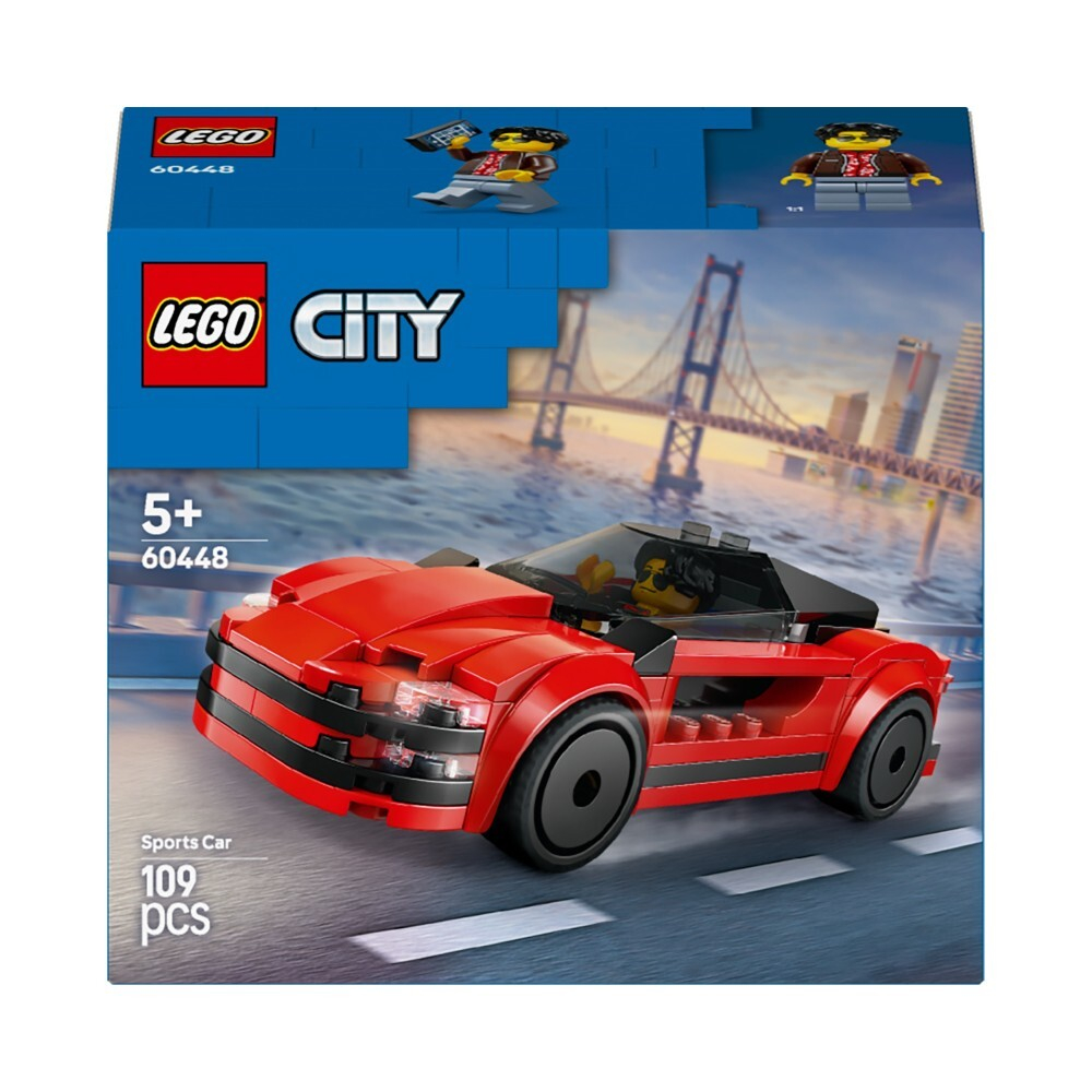 LEGO City/ Красный спортивный автомобиль/ 60448