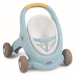 для кукол  Smoby MiniKiss  - коляска, ходунки 3в1