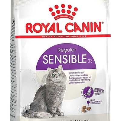 Royal Canin корм для кошек с чувствительным пищеварением с курицей (Sensible Adult)