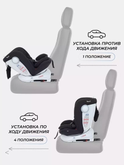 Автокресло RANT LB619 "DRIVE" isofix группа 0-1-2-3 (0-36 кг)