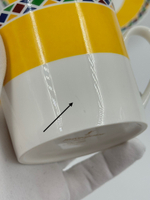 Кофейная пара жёлтая Yves Saint Laurent by Yamaka