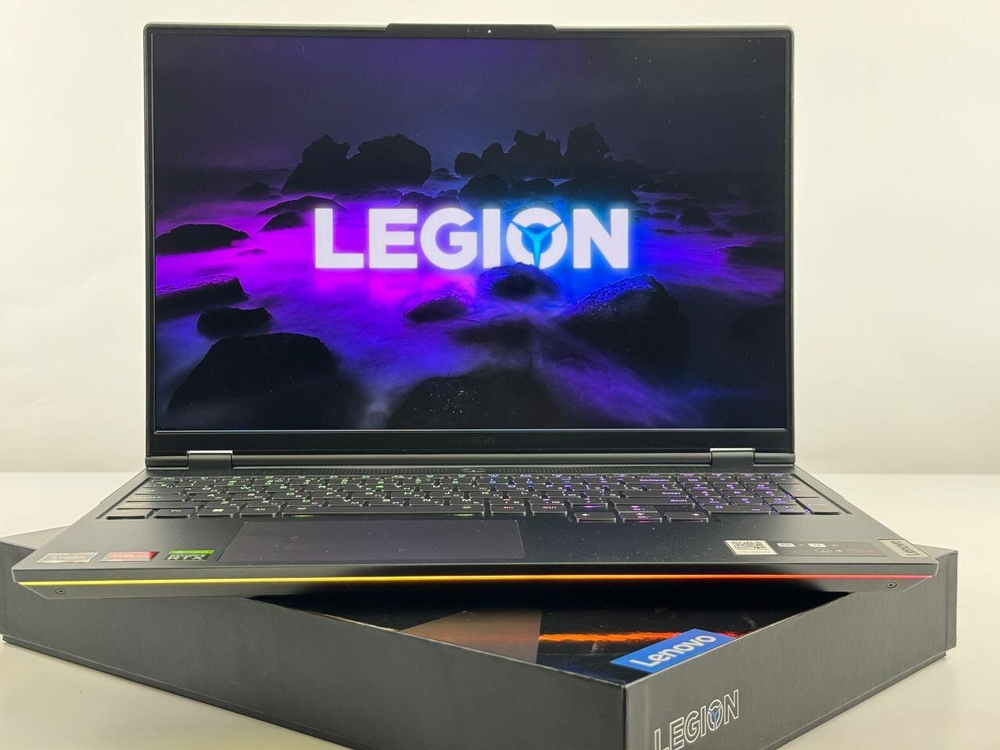 Ноутбук Lenovo Legion 7 16ACHg6 82N600EVRU AMD Ryzen 7 5800H, 3.2 GHz/16Gb/16" WQXGA/1Tb SSD/DVD нет/nVidia GeForce RTX 3060 6Gb/Windows 11 H, серый