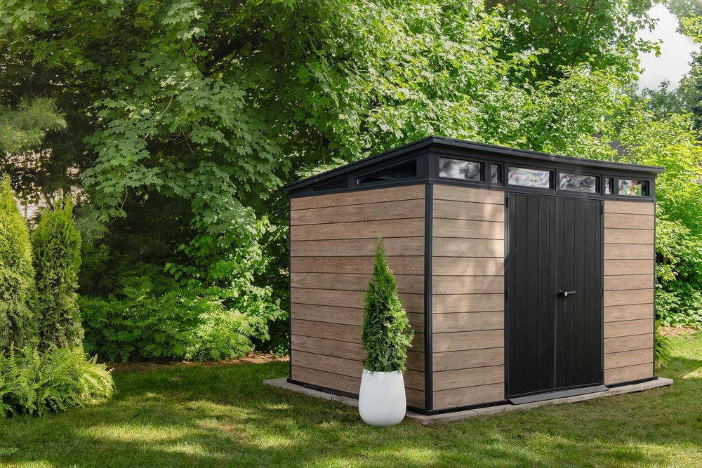 Садовый сарай Keter Signature Pent 11x7 ashwood