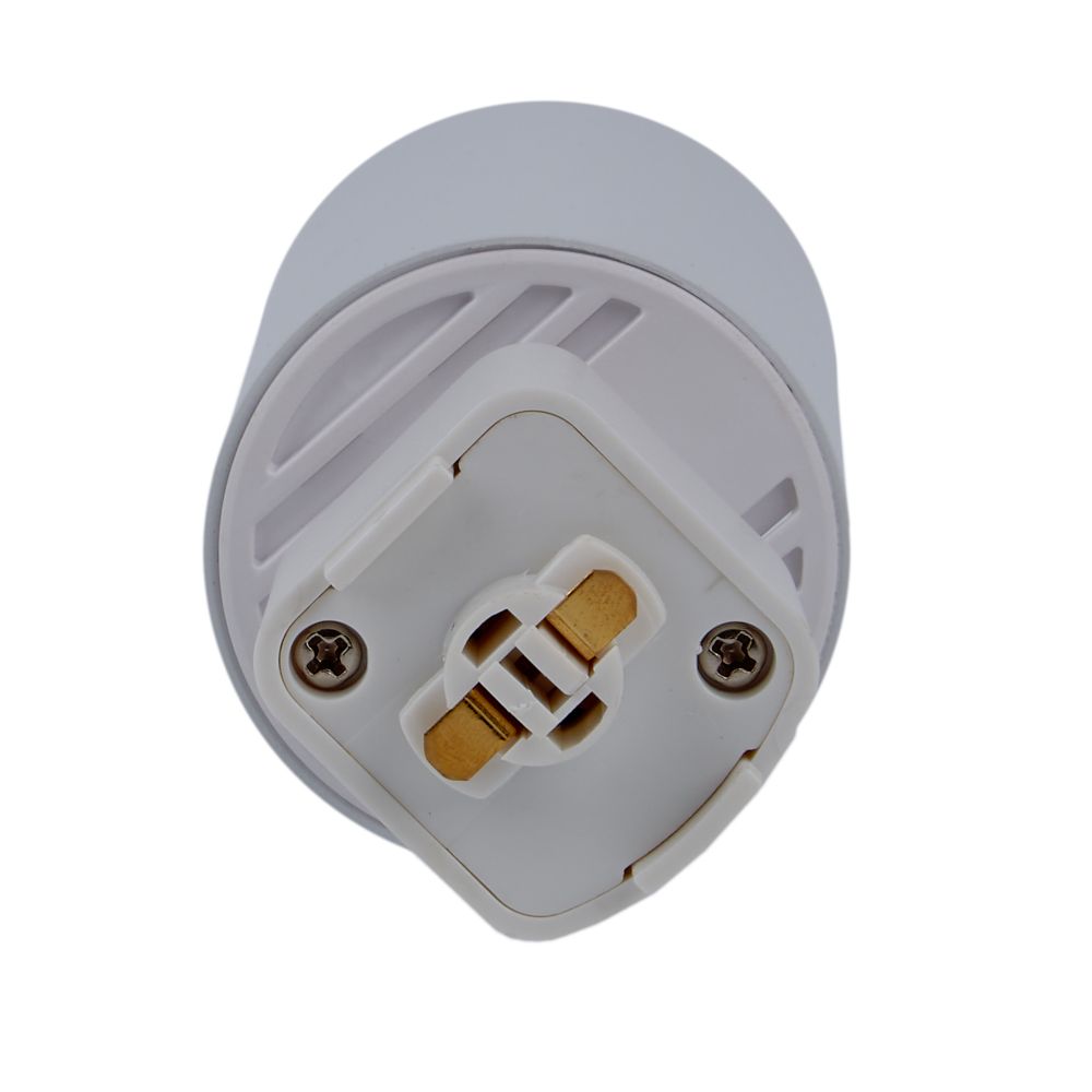 UBL-Q324 GU10 WHITE Светильник-прожектор трековый. Под лампу GU10. Корпус белый. ТМ Volpe