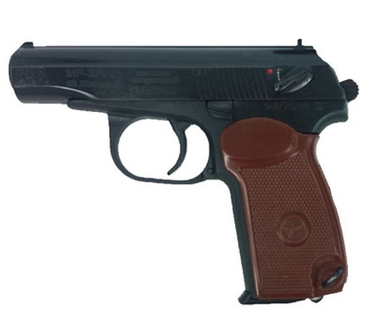 Макет пистолета Макарова сигнальный с полной разборкой МР-371, ММГ ПМ с возможностью подачи сигналов