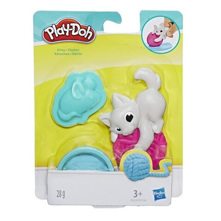Play-Doh - Cake Mini pet Котенок с аксессуарами и трубкой E2237