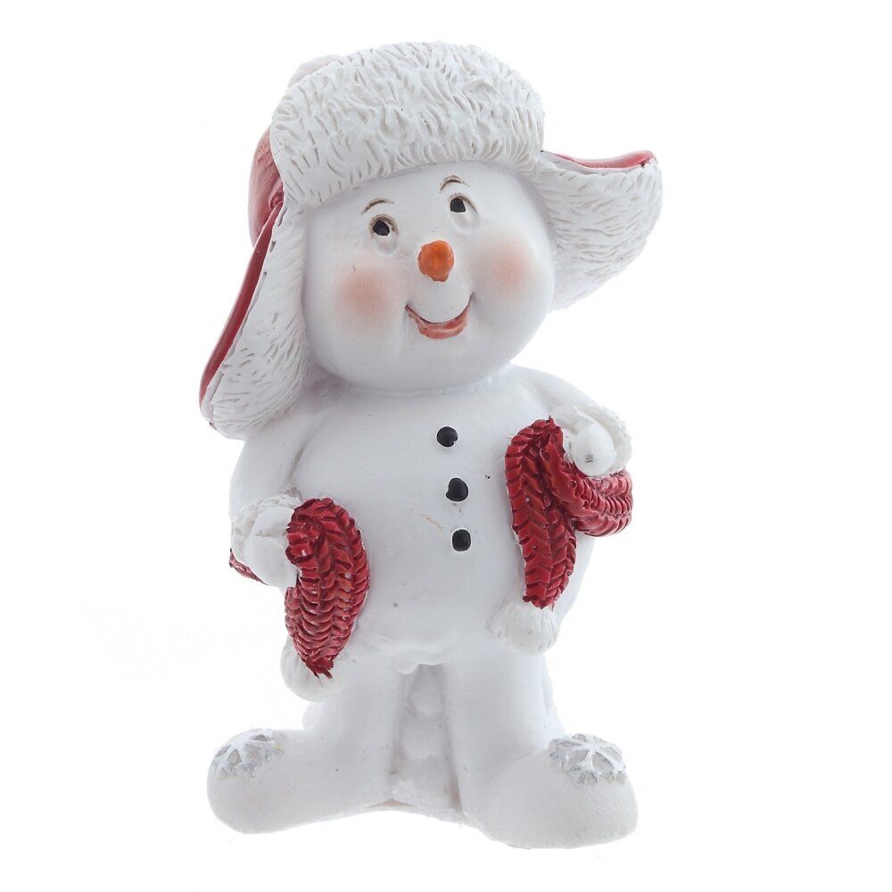 GAEM Фигурка декоративная "Снеговик", L3,5 W2,5 H5 см, 4в.