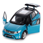 Модель ин. мет. "Suzuki Vitara S 2015" 12см, двери, багаж, синий, коробка VITARA-12-BUBK (Технопарк)