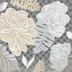 ДЕКОР FLORE GRIS 20X20 ОТ VIVES