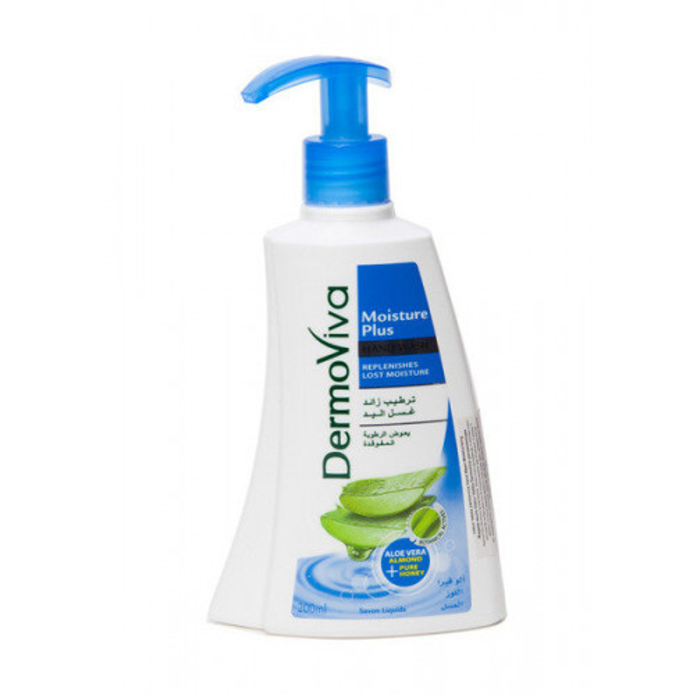 Жидкое мыло DermoViva Увлажняющее Moisture-Plus, 200 мл