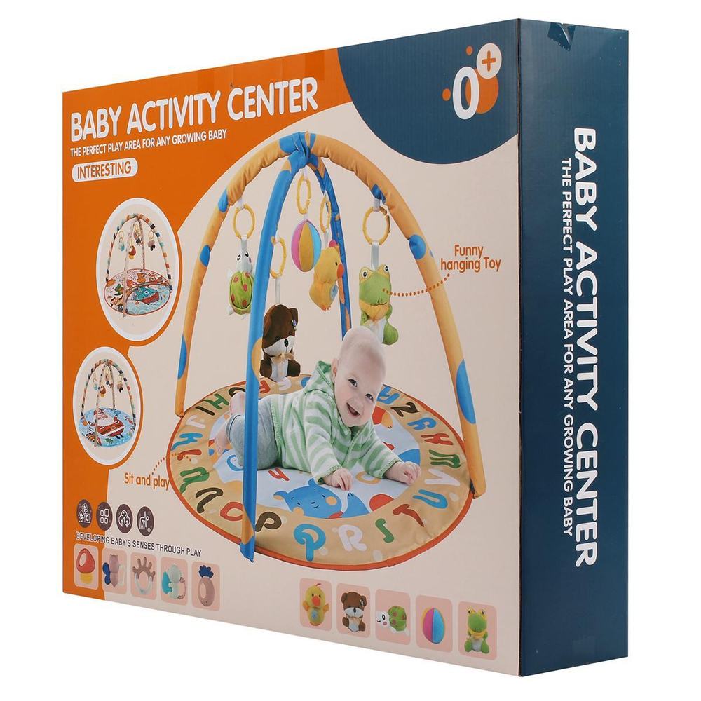 Коврик развивающий для малышей, коробка 962-1