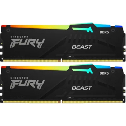 Оперативная память Kingston FURY Beast EXPO RGB 32Гб (16x2) DIMM DDR5, 5600MT / s, CL36 1.25В, KF556C36BBEAK2-32