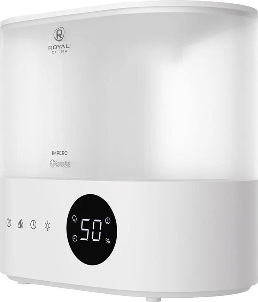 Увлажнитель воздуха ультразвуковой Royal Clima RUH-IM300/3.5E-WT,  3.5л,  белый