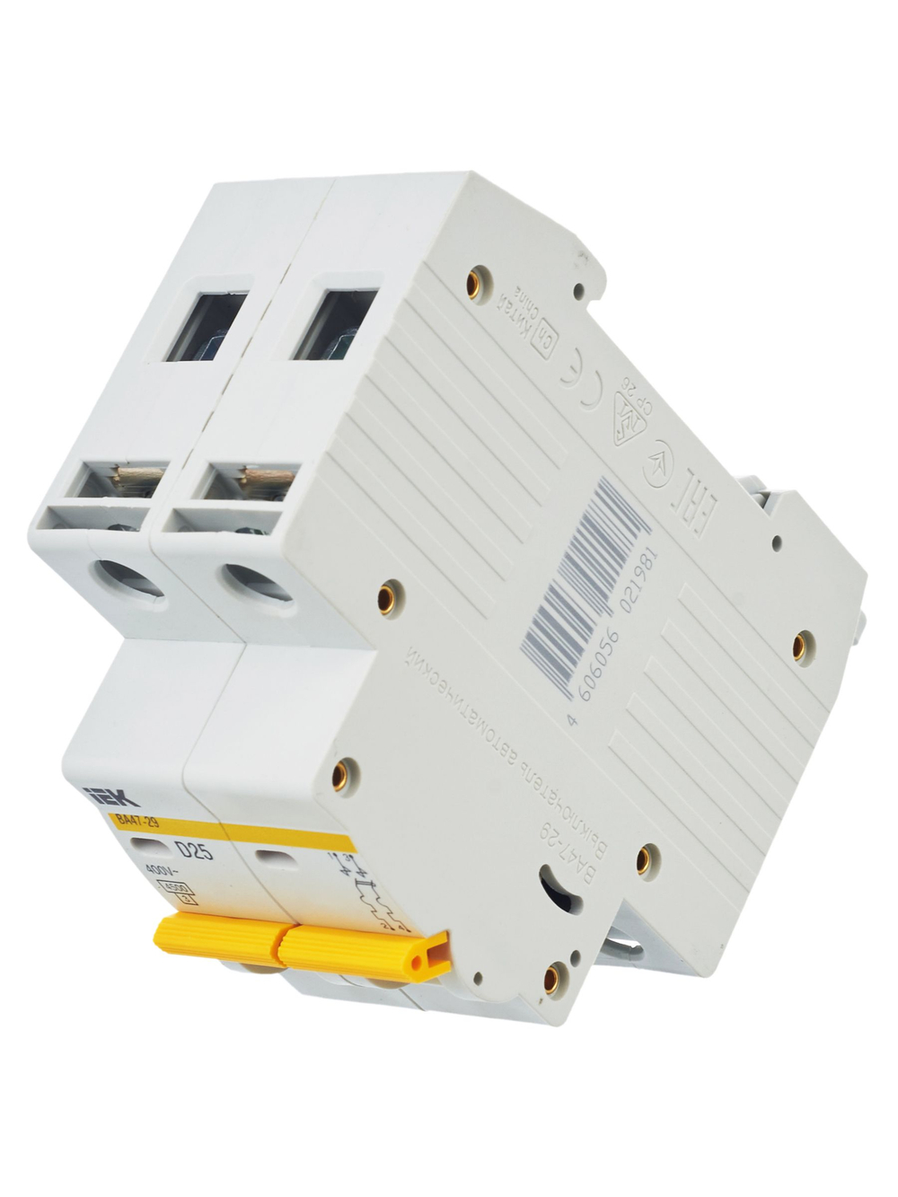 KARAT Автоматический выключатель ВА47-29 2P D 25А 4,5кА IEK