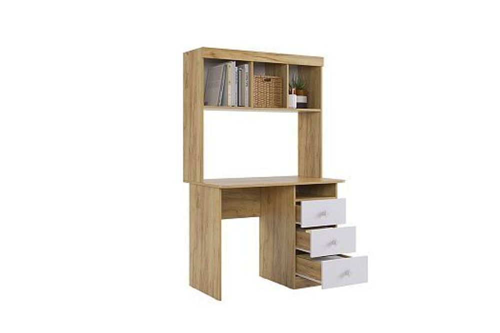 Стол «Форсаж» (Дуб крафт золотой), ЛДСП, Мебельсон