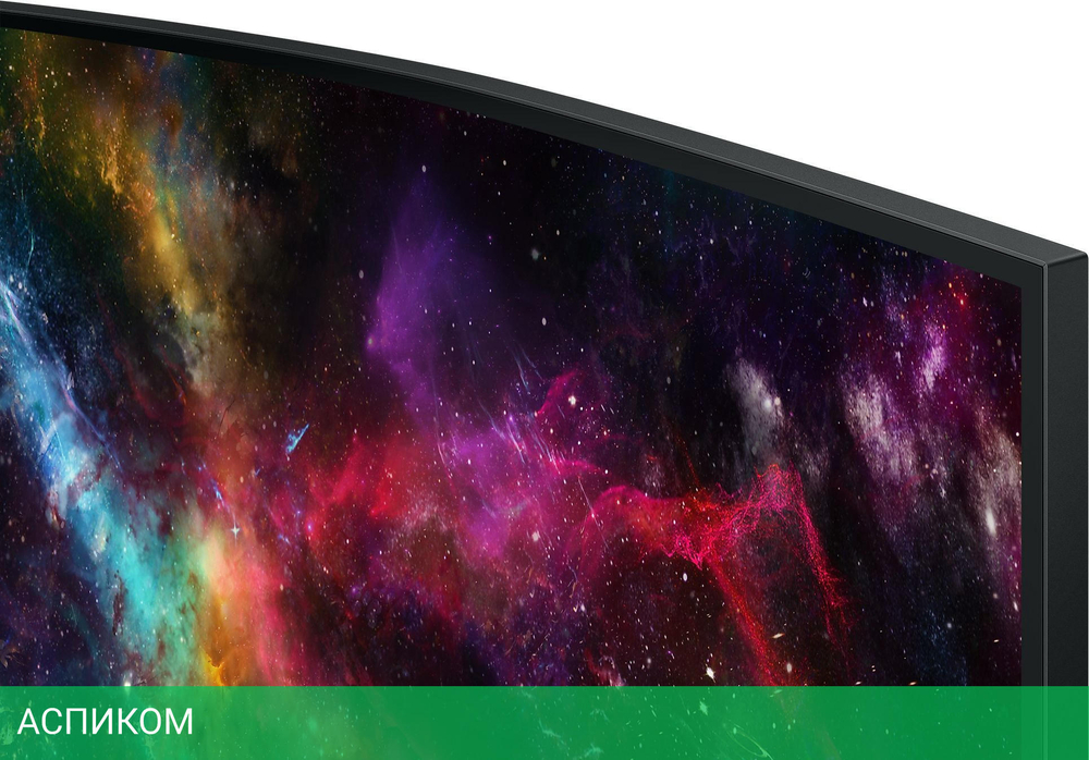 Монитор Samsung S57CG952NI черный (LS57CG952NIXCI)
