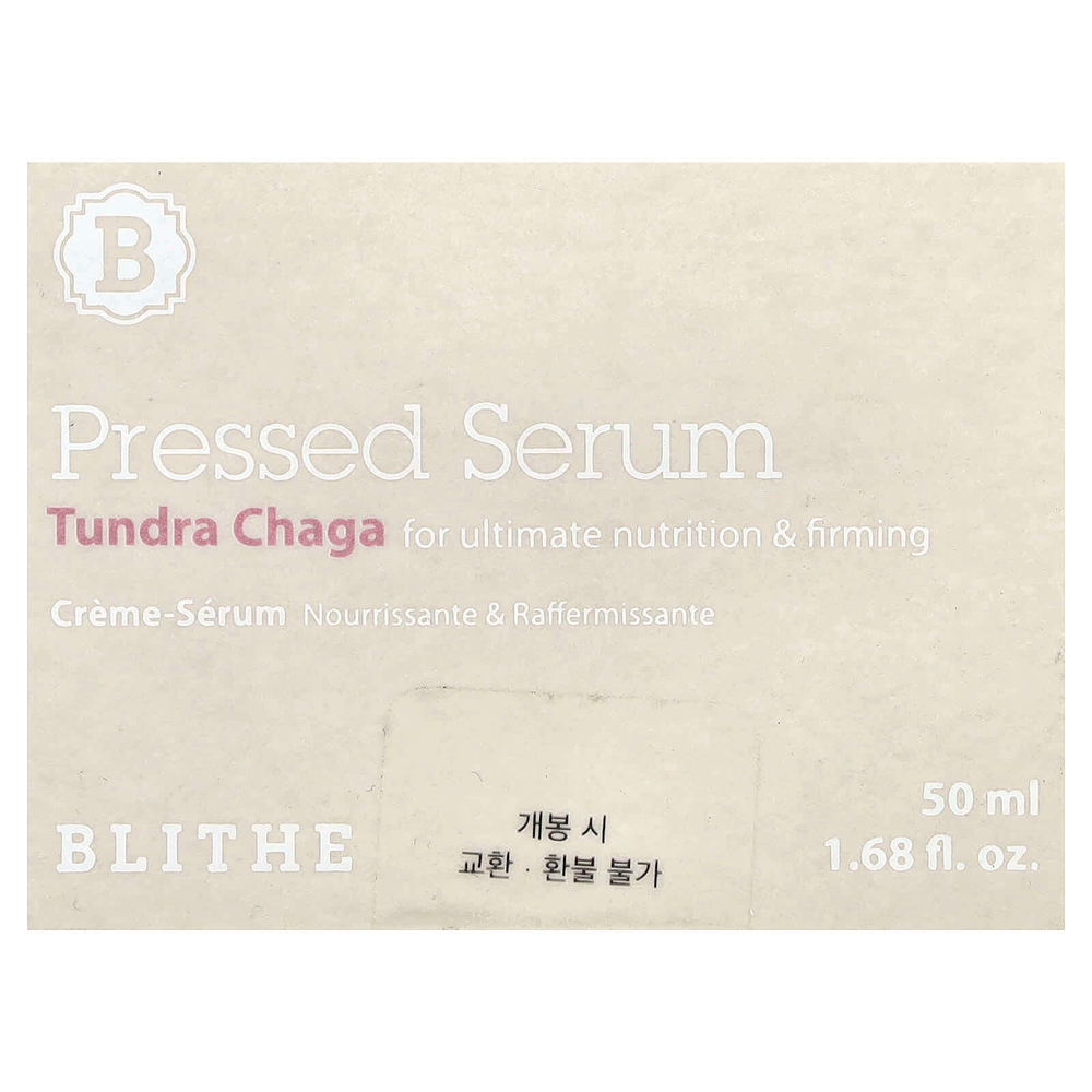 Blithe, Tundra Chaga, спрессованная сыворотка, 50 мл (1,68 жидк. унции)