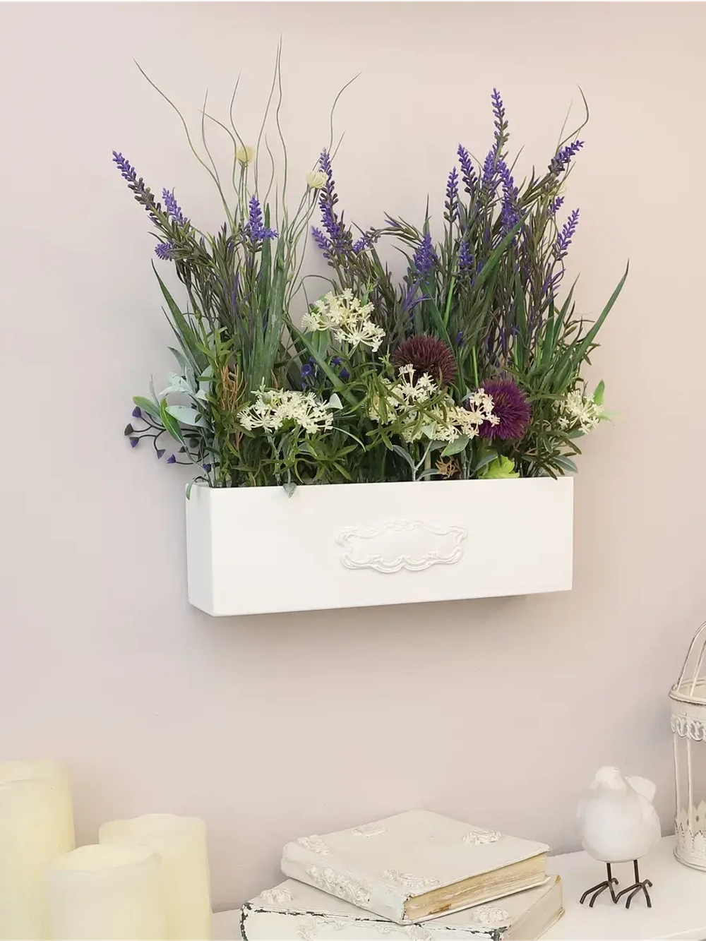 Искусственные цветы для декора в кашпо