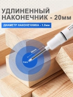 Маркер строительный тонкий разметочный с длинным наконечником Масляный быстросохнущий маркер: четкие и стойкие надписи, водостойкий, не выцветает важные отметки остаются навсегда