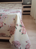 Покрывало гобеленовое Чайная роза 1,5-спальный (150х200)