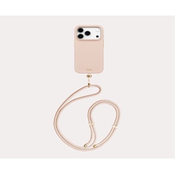 Чехол Uniq Coehl Mirelle Case для iPhone 17 Pro Max, Розовый | Shell Pink