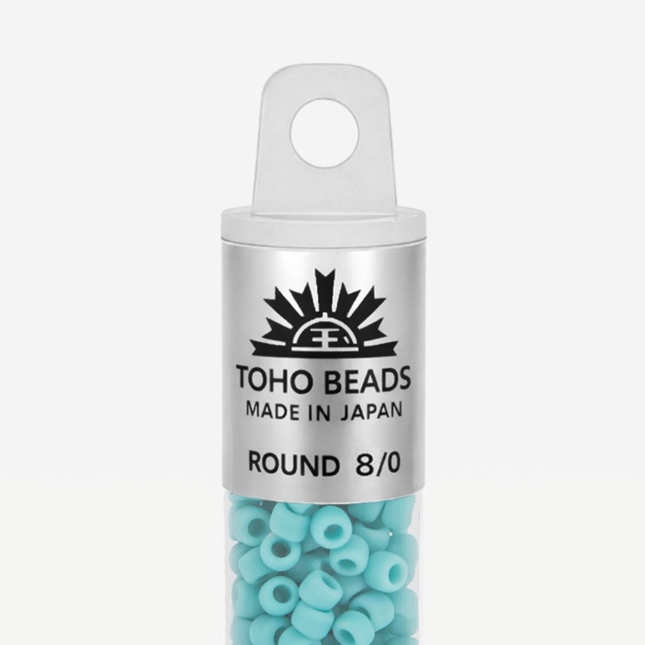 Японский бисер TOHO Round 8/0 (№55F), непрозрачный матовый