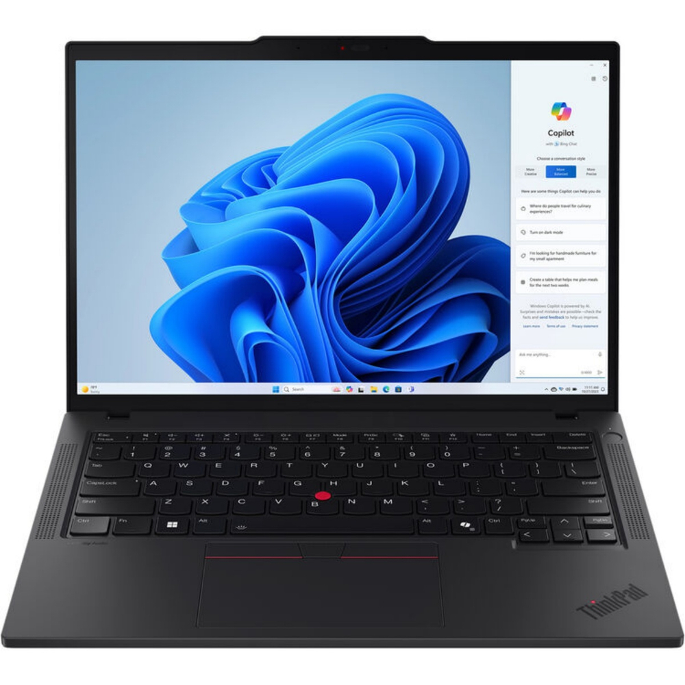 Ноутбук ThinkPad T14 Gen 5 14" WUXGA (1920x1200), Ultra 7 155U, 16GB, 512GB SSD, Intel Graphics, noOS