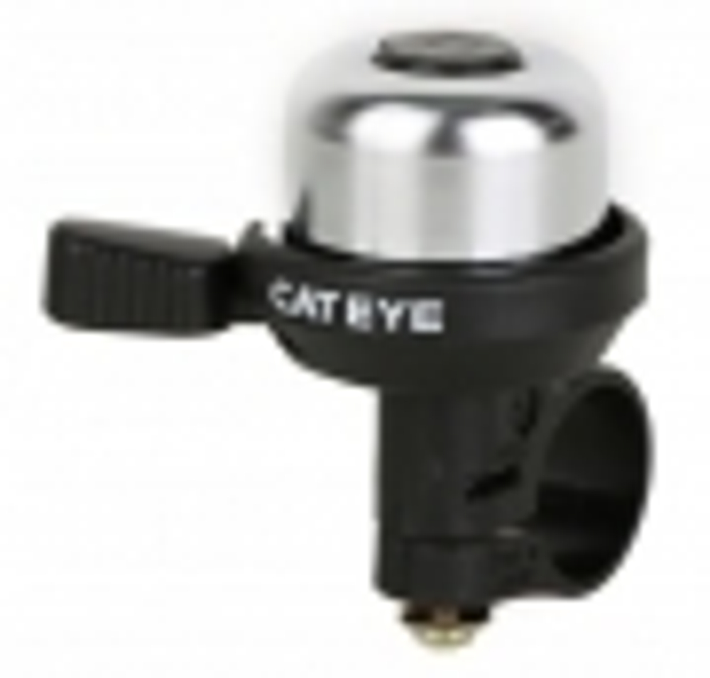 Звонок малый, латунный, платиново-черный, очень звонкий.CATEYE PB-1000P-1, Platinum(Blk)