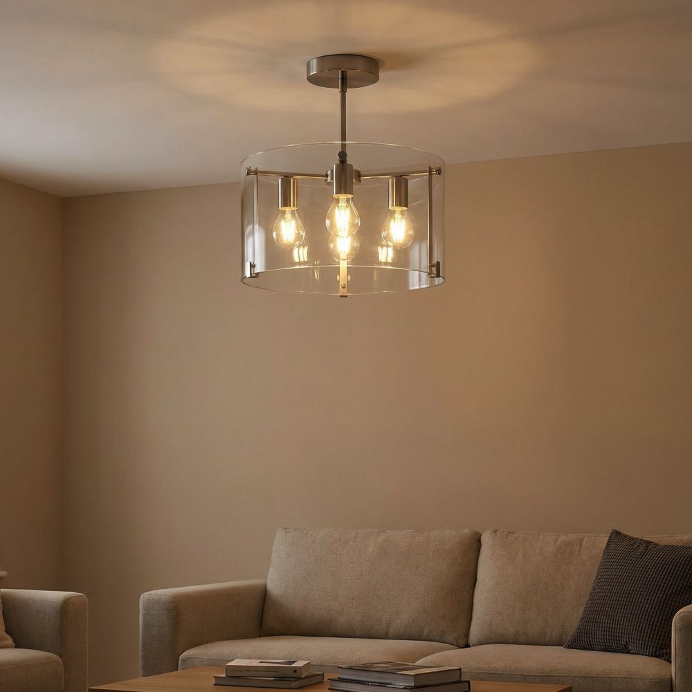 LED-A60-7W-WW-E27-CL-DIM GLA01TR Лампа светодиодная диммируемая. Форма A. прозрачная. Серия Air. Теплый белый свет 3000K. Картон. ТМ Uniel