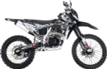 Мотоцикл кроссовый эндуро BSE Z10L Graffiti White (172 FMM) 21/18