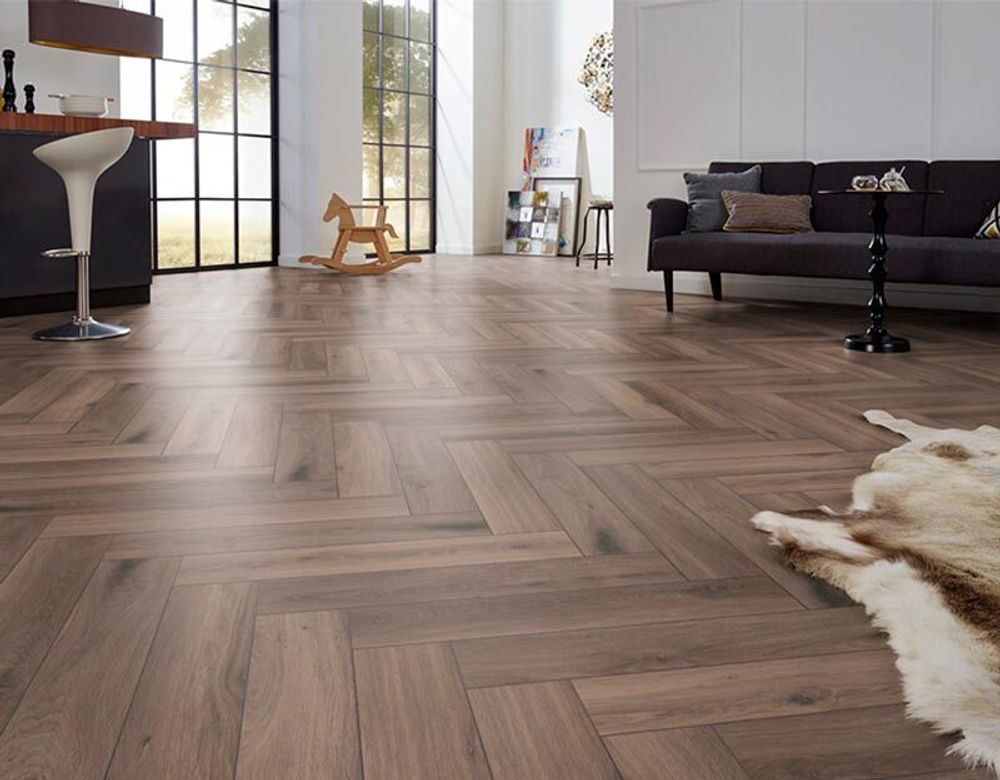 Herringbone Ferrara Oak, 1,238 м²