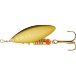 Блесна для рыбалки вращающаяся AGLIA LONG 2, Black