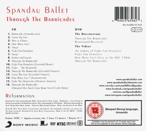 Spandau Ballet / Through The Barricades (CD+DVD)