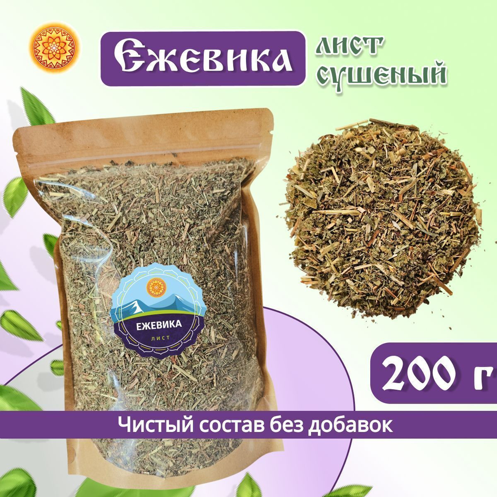Лист ежевики. Крафтовая упаковка.