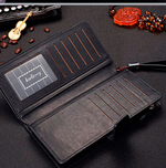 Портмоне мужское чёрное Baellerry Business из искусственной кожи 00100513C