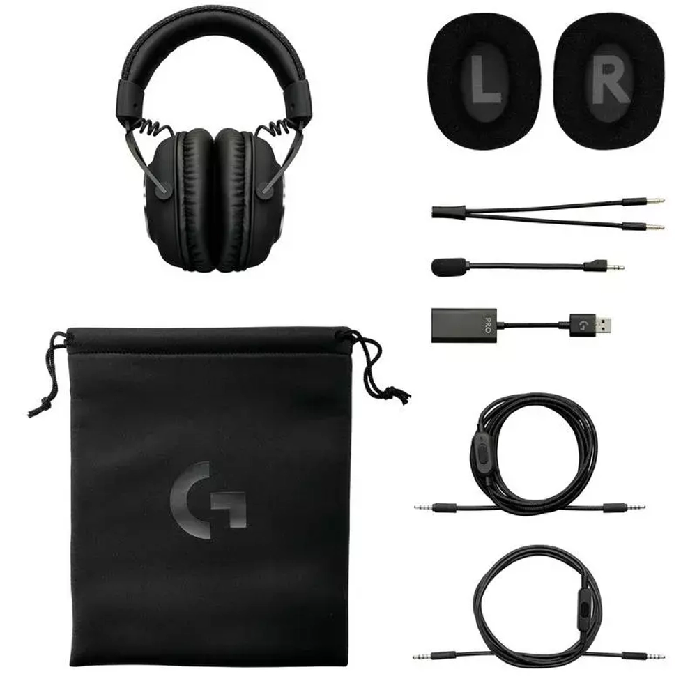 Наушники Logitech G Pro X, 981-000818