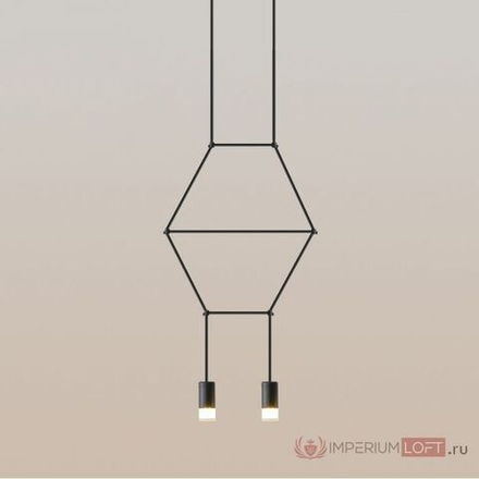Подвесной Светильник Via Wireflow Polyhedral 2 Lineal Pendant Light By Imperiumloft