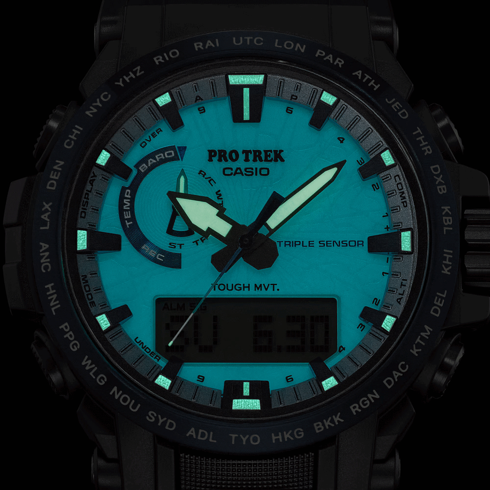 Мужские наручные часы Casio Pro-trek PRW-61D-2