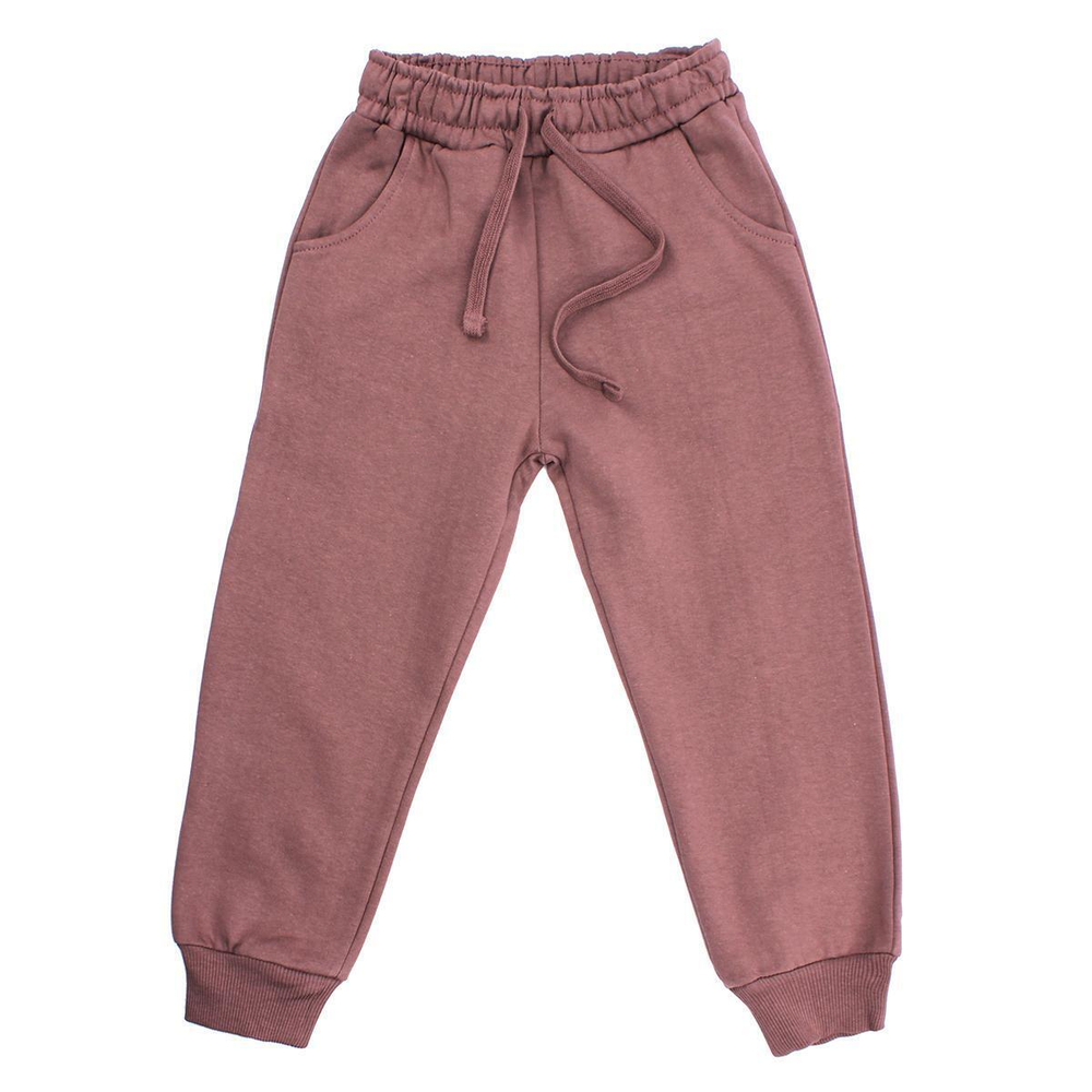 Брюки д/девочки р.110 M1041FN-3/6 кофейный (Такро)