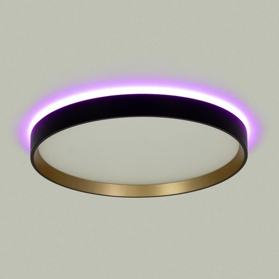 CL750321R ETALON Черный+Золото с пультом и RGB